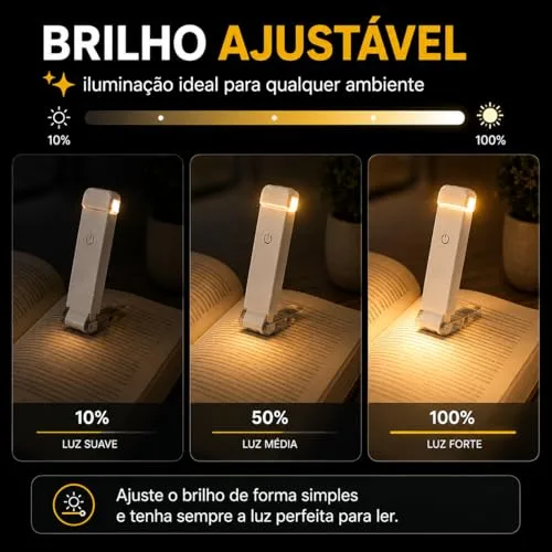 Luz de leitura com clipe - foto 3