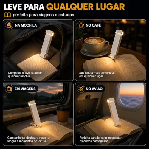 Luz de leitura com clipe - foto 5