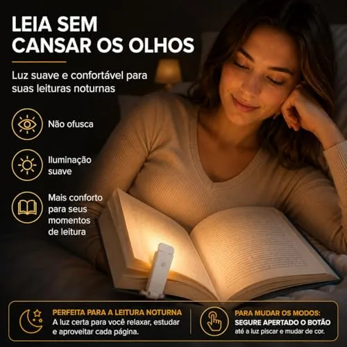 Luz de leitura com clipe - foto 6