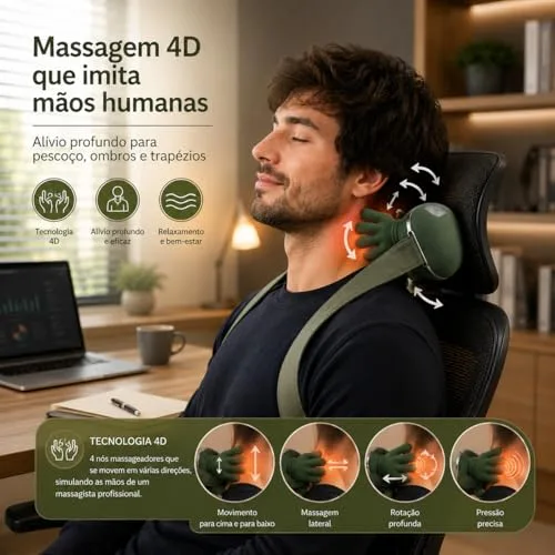 Massageador de pescoço e ombros - foto 3