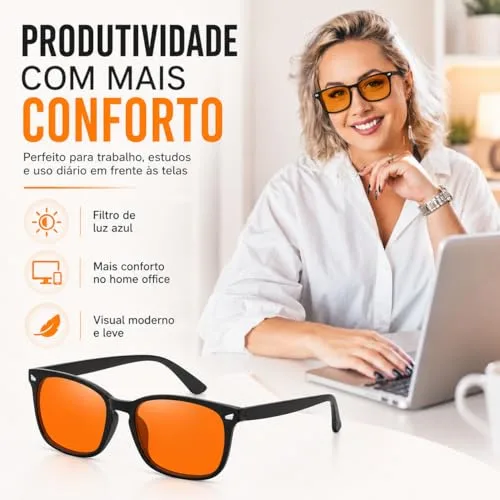 Óculos com filtro de luz azul - foto 3