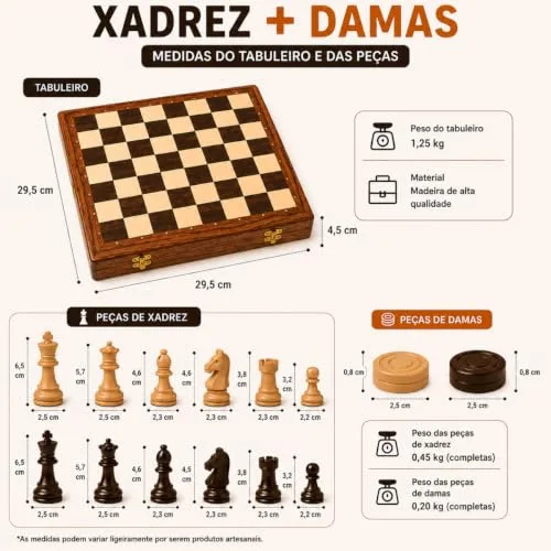 Xadrez e damas magnético dobrável - foto 5