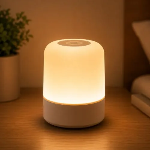 Luminária de mesa recarregável