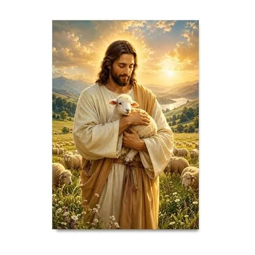 Quadro de Jesus o Bom Pastor